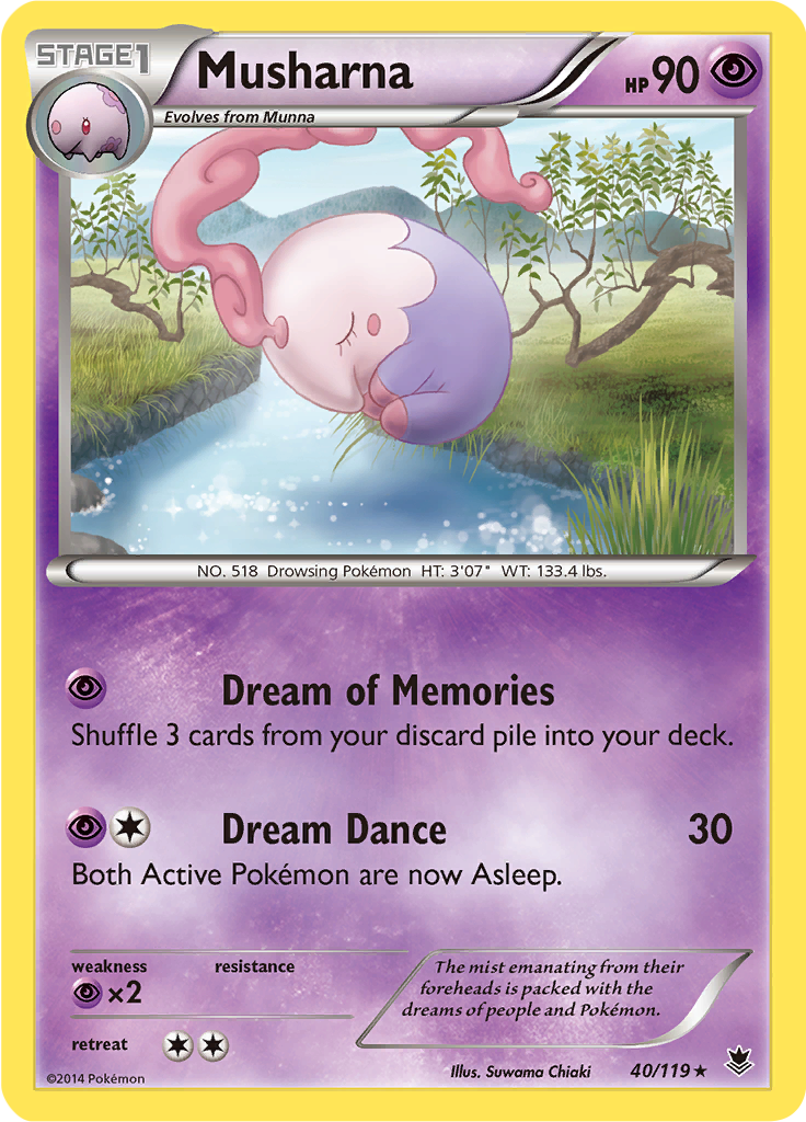 Musharna (Reverse Holo)