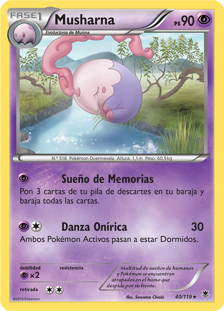 Musharna (Reverse Holo)
