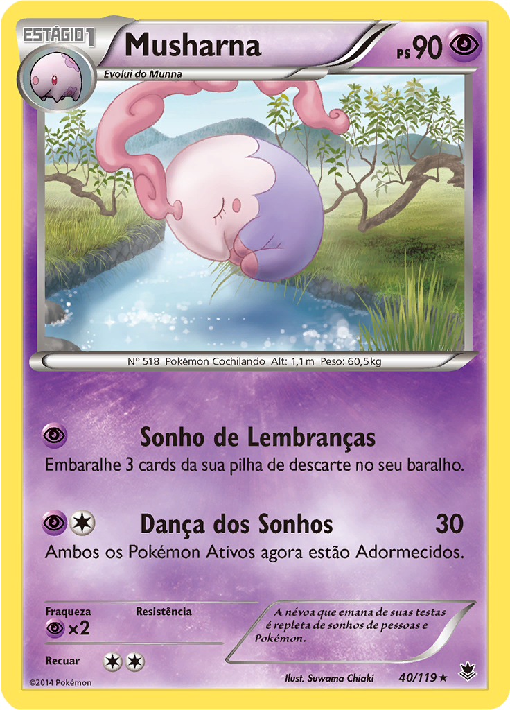 Musharna (Reverse Holo)