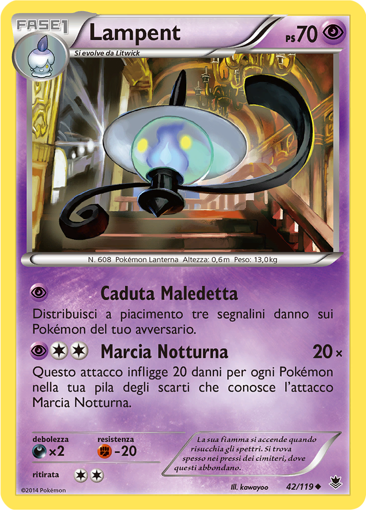 Lampent (Reverse Holo)