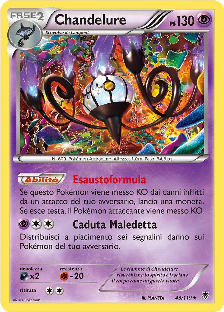 Chandelure (Reverse Holo)