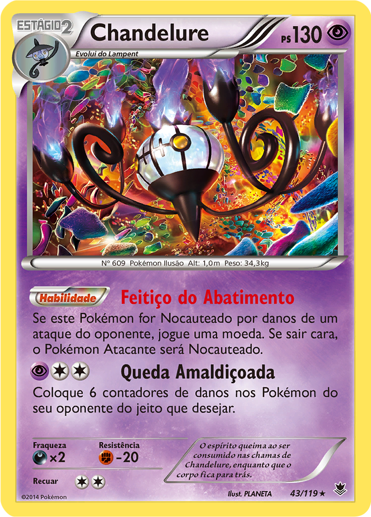 Chandelure (Reverse Holo)