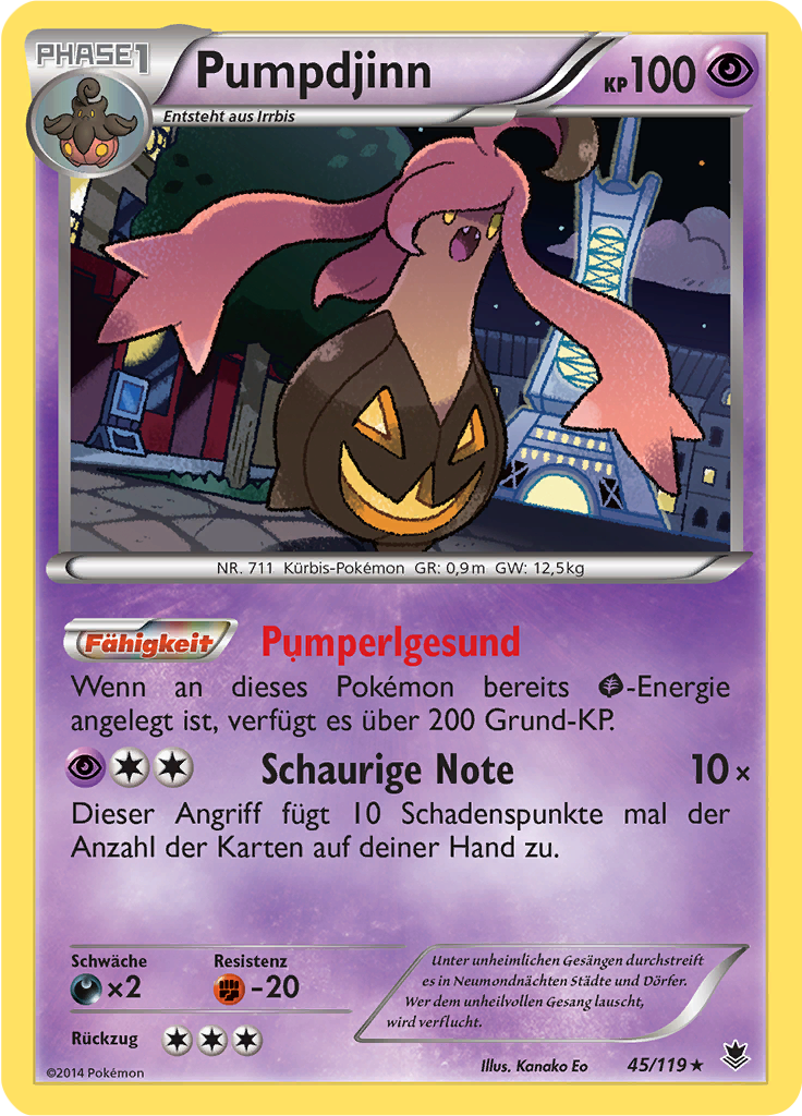 Pumpdjinn (Reverse Holo)