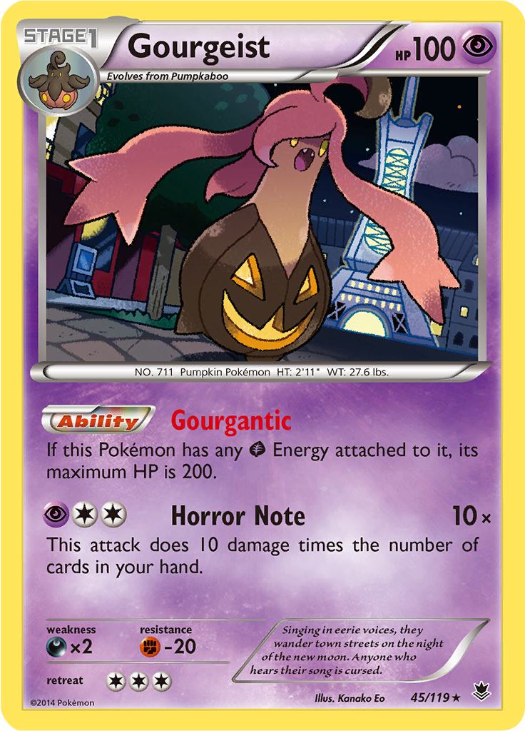 Gourgeist (Reverse Holo)