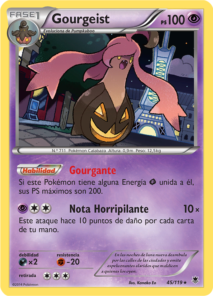 Gourgeist (Reverse Holo)