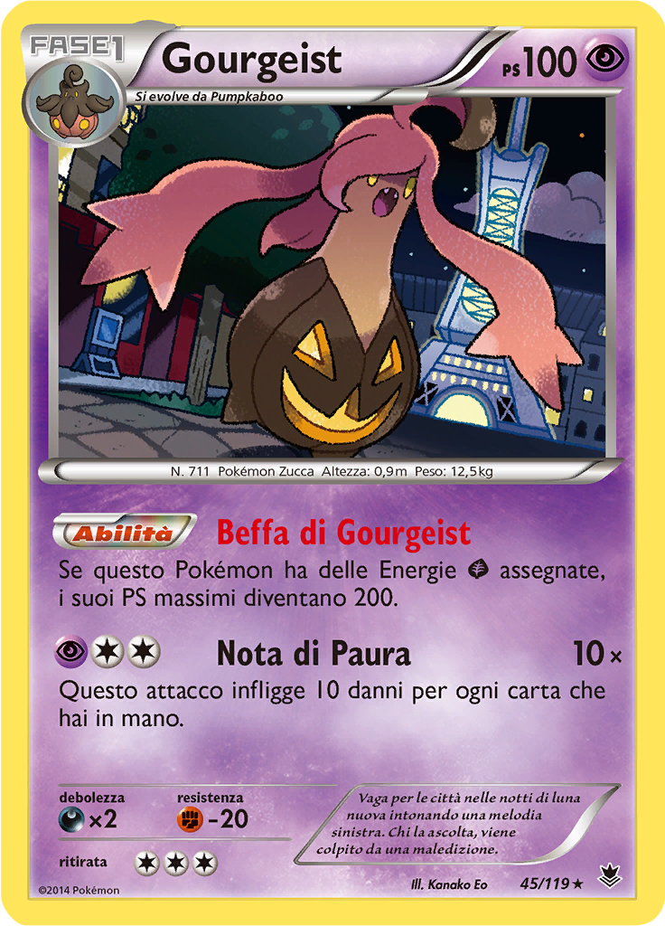 Gourgeist (Reverse Holo)