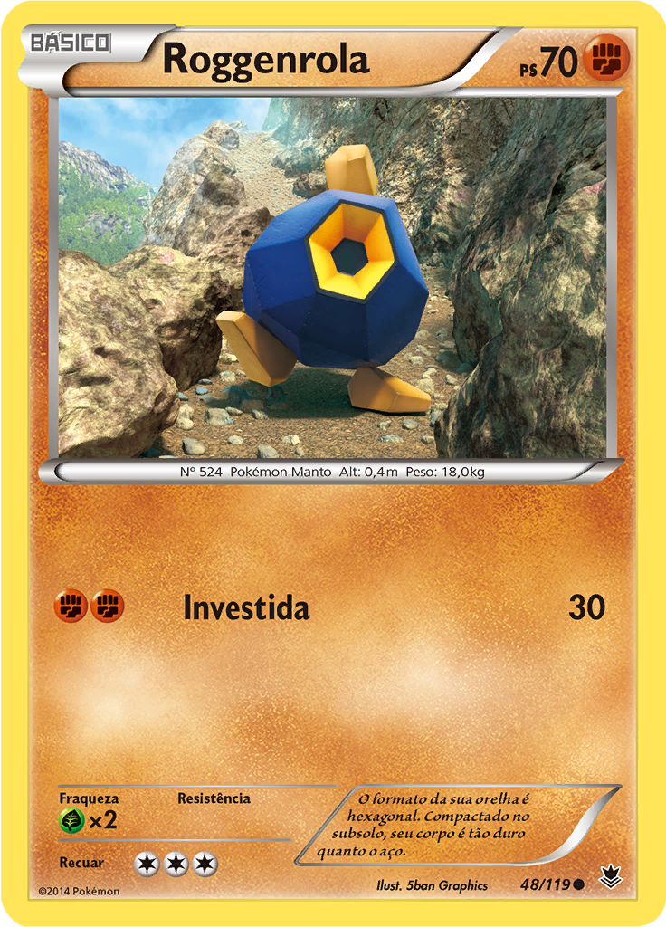 Roggenrola (Reverse Holo)