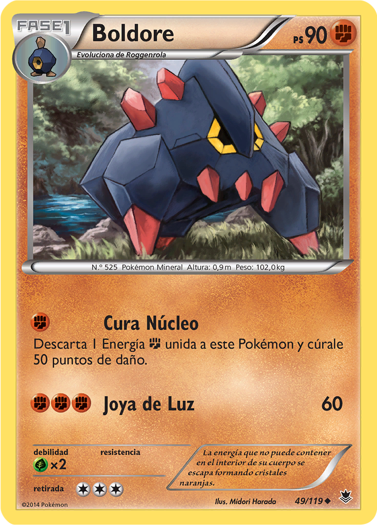 Boldore (Reverse Holo)