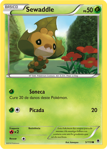 Sewaddle (Reverse Holo)