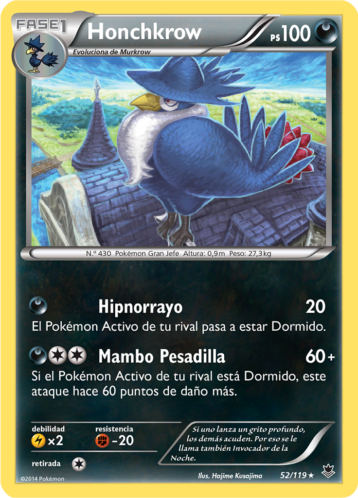 Honchkrow (Reverse Holo)