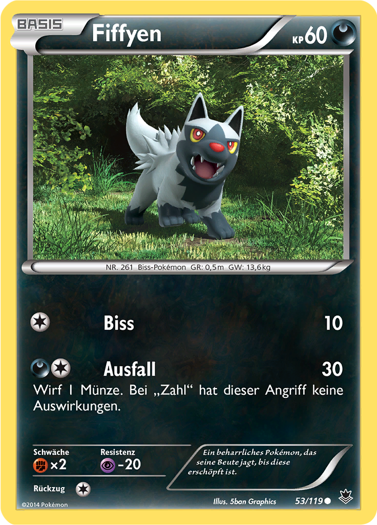 Fiffyen (Reverse Holo)