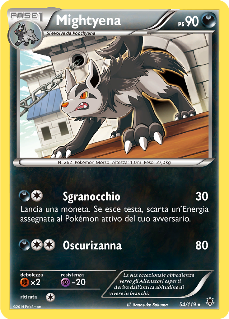 Mightyena (Reverse Holo)