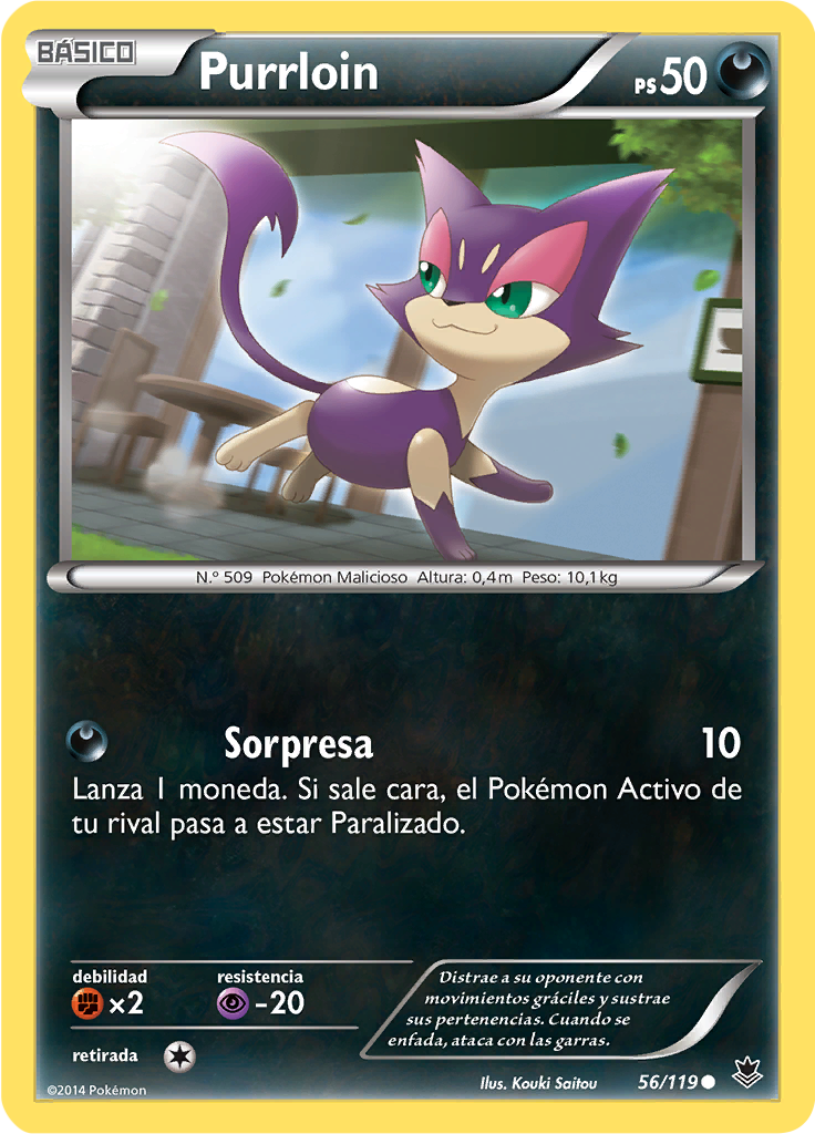 Purrloin (Reverse Holo)