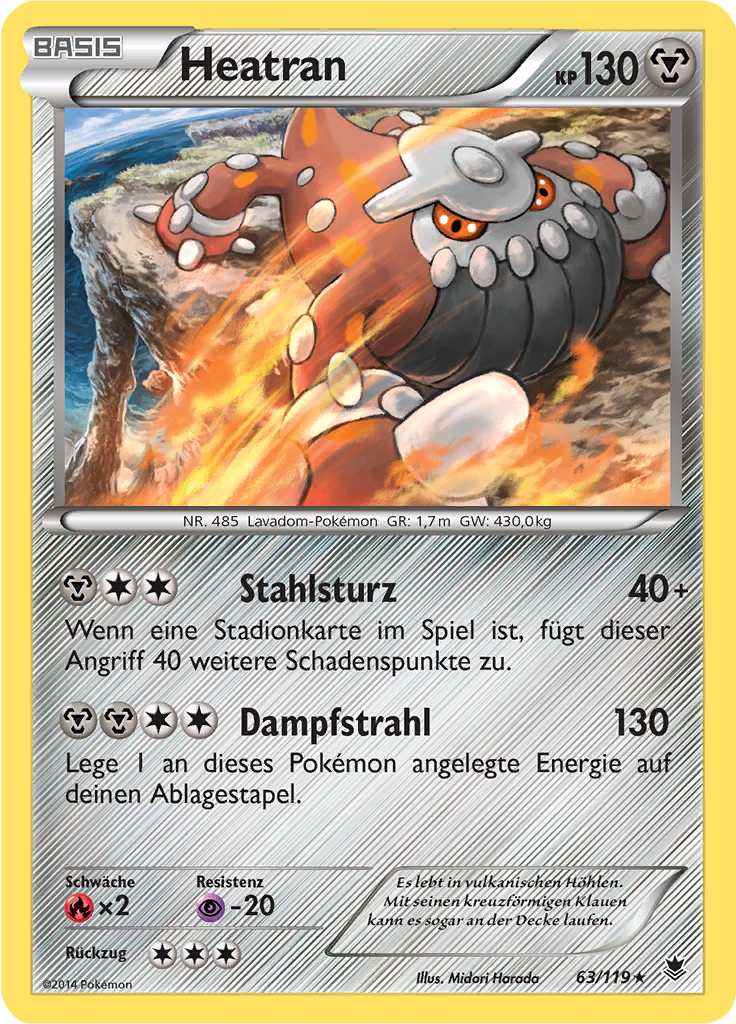 Heatran (Reverse Holo)