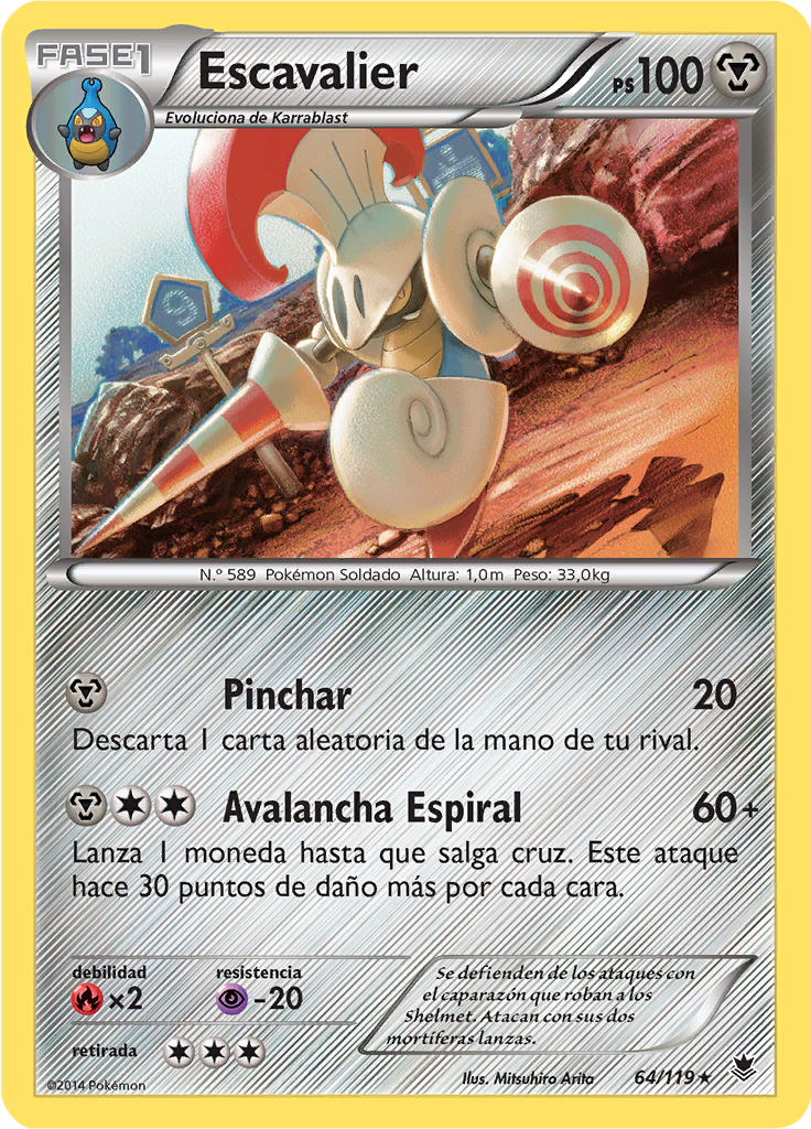 Escavalier (Reverse Holo)