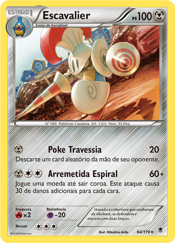 Escavalier (Reverse Holo)