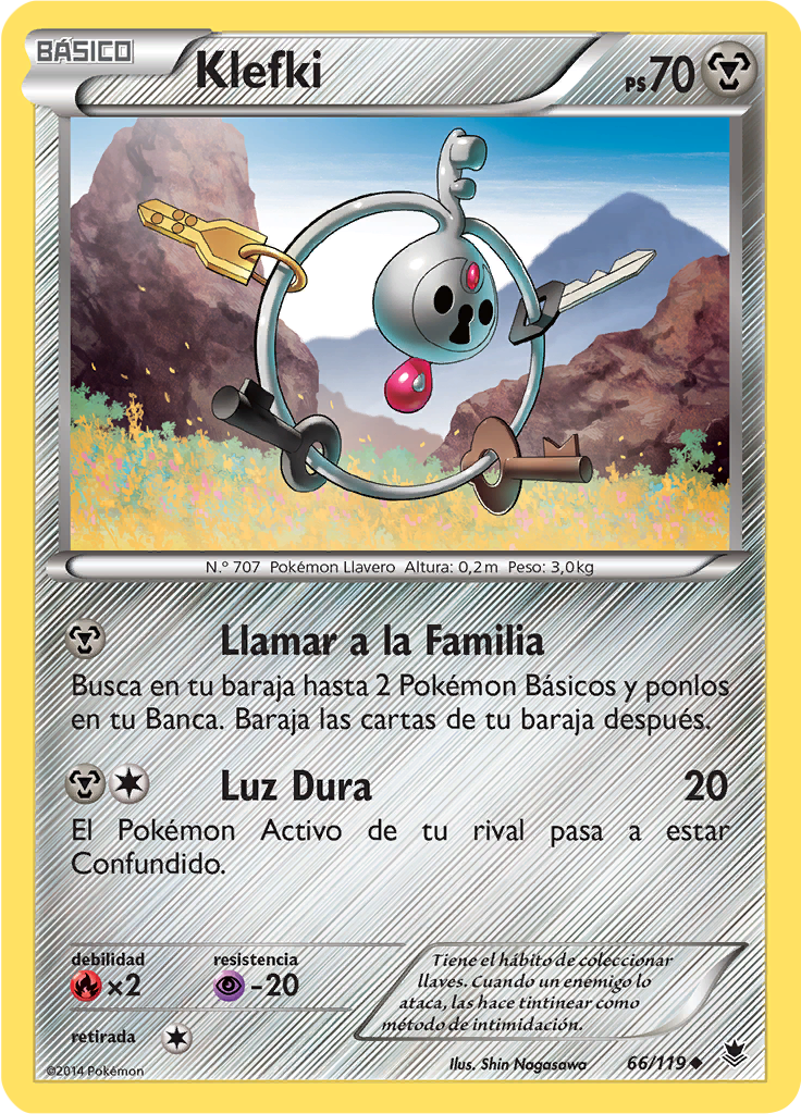 Klefki (Reverse Holo)