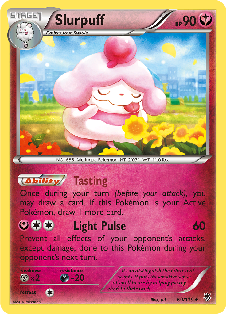 Slurpuff (Reverse Holo)