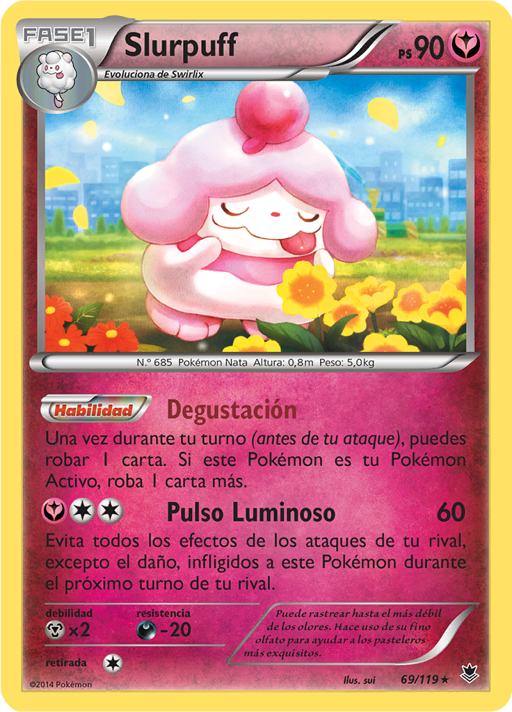 Slurpuff (Reverse Holo)