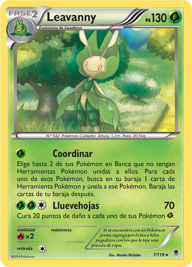 Leavanny (Reverse Holo)
