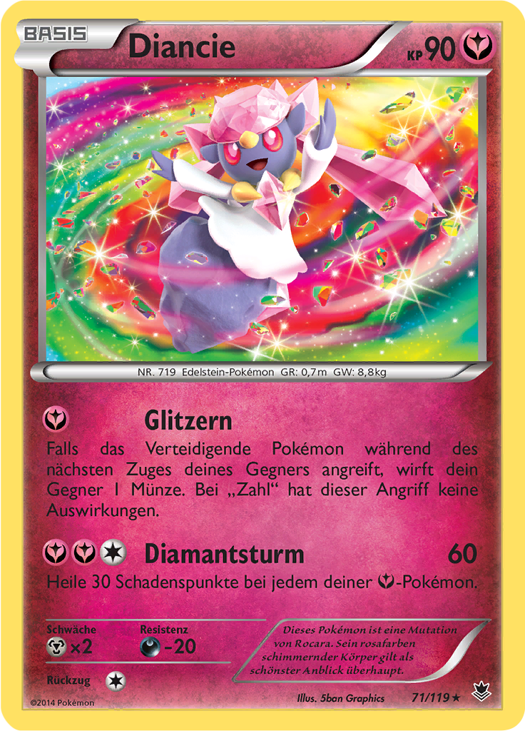 Diancie (Reverse Holo)
