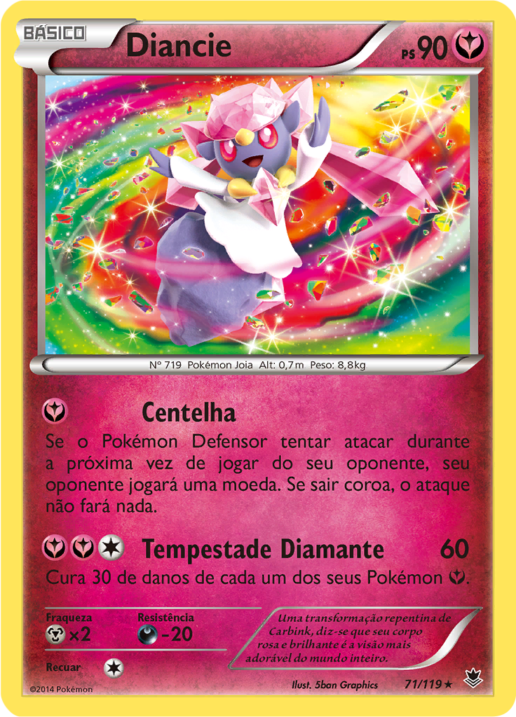 Diancie (Reverse Holo)