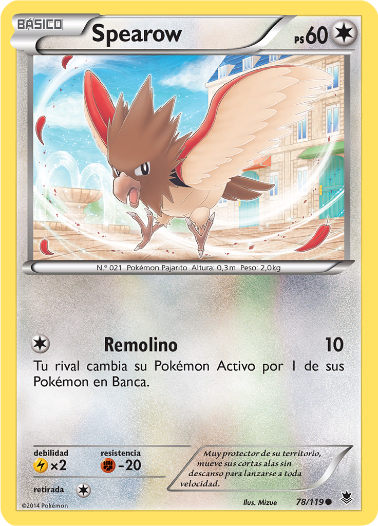 Spearow (Reverse Holo)