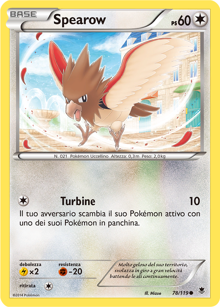 Spearow (Reverse Holo)