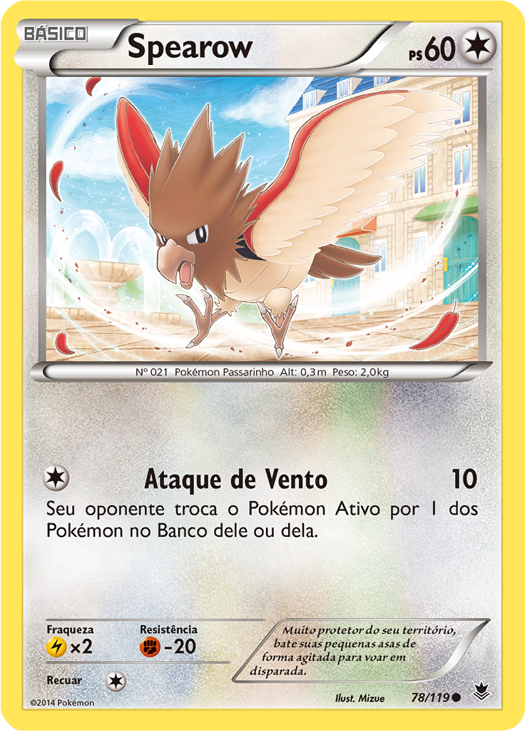 Spearow (Reverse Holo)