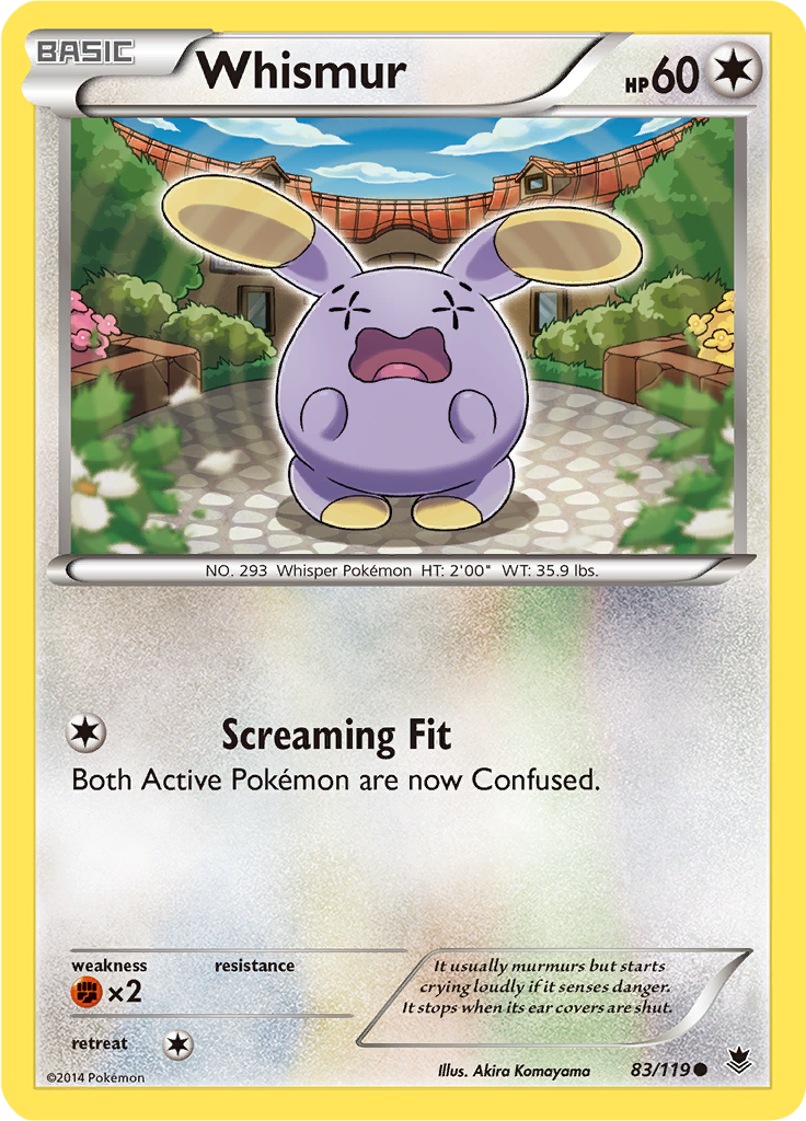 Whismur (Reverse Holo)