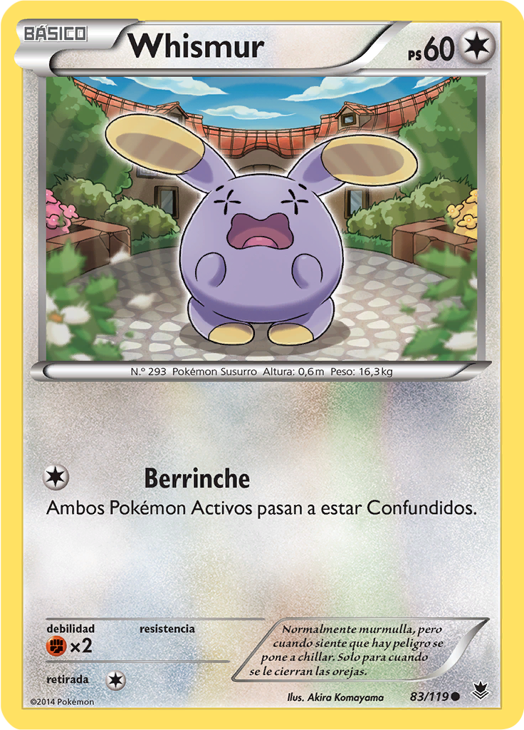 Whismur (Reverse Holo)