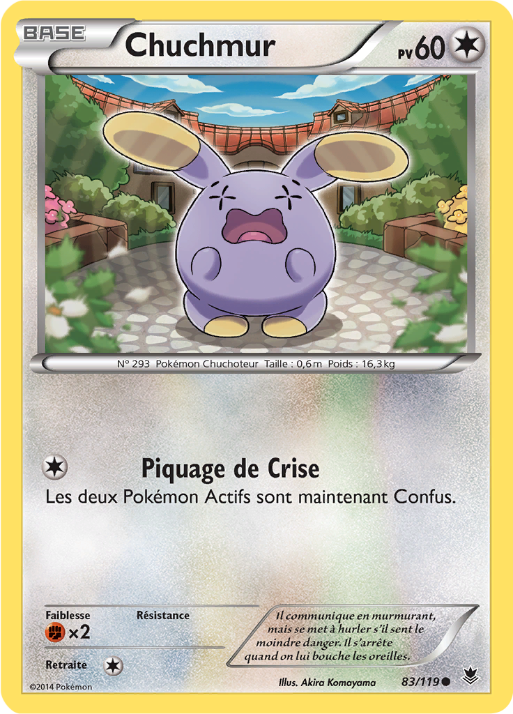 Chuchmur (Reverse Holo)