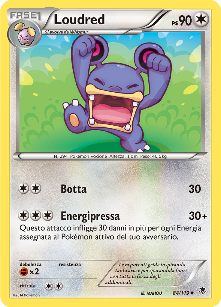 Loudred (Reverse Holo)