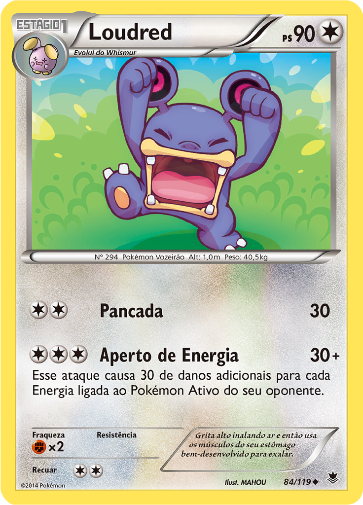 Loudred (Reverse Holo)