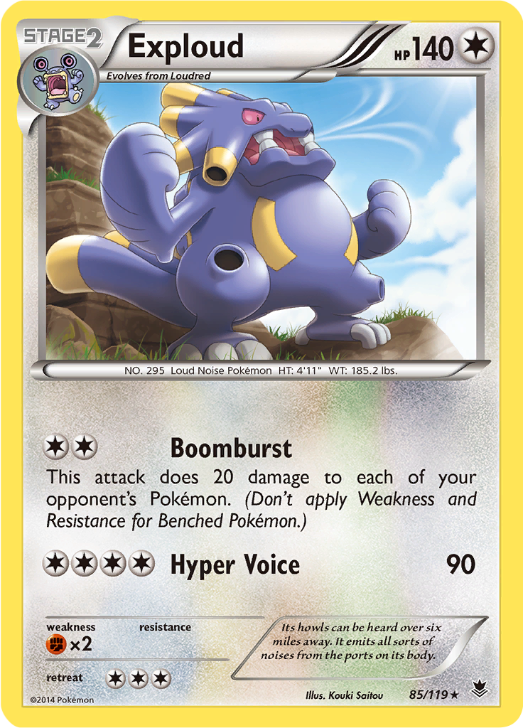 Exploud (Reverse Holo)