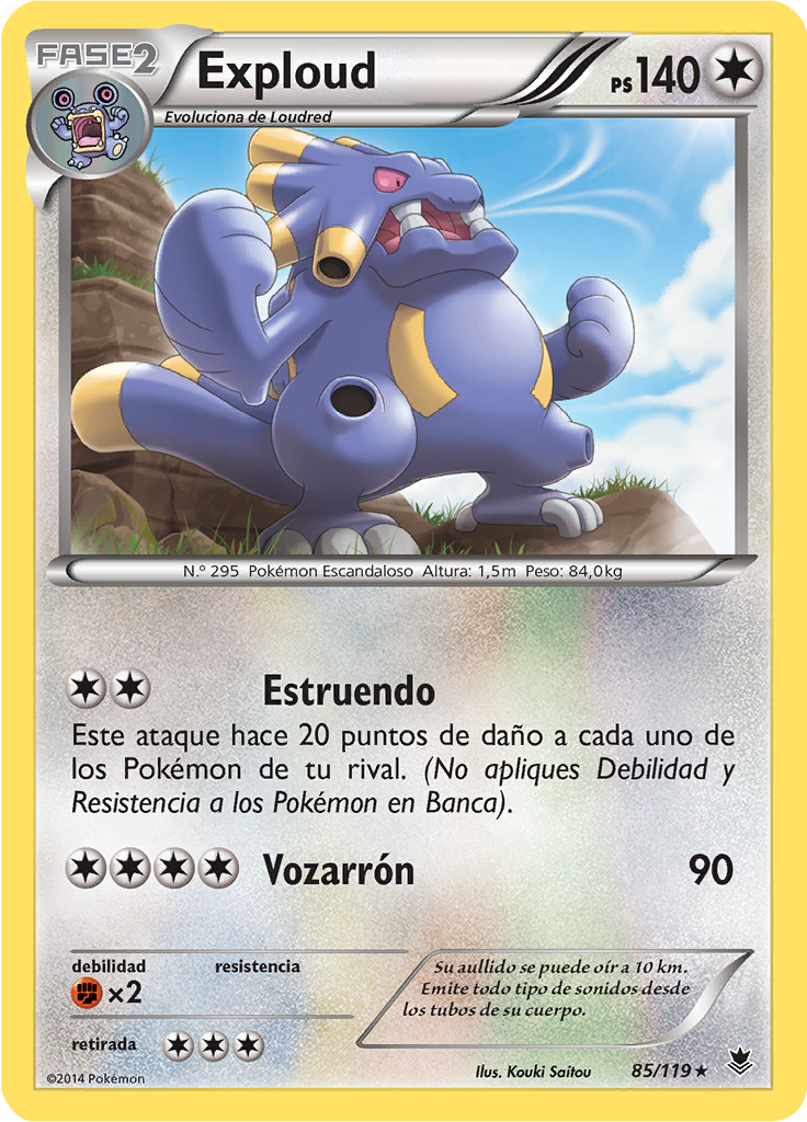 Exploud (Reverse Holo)
