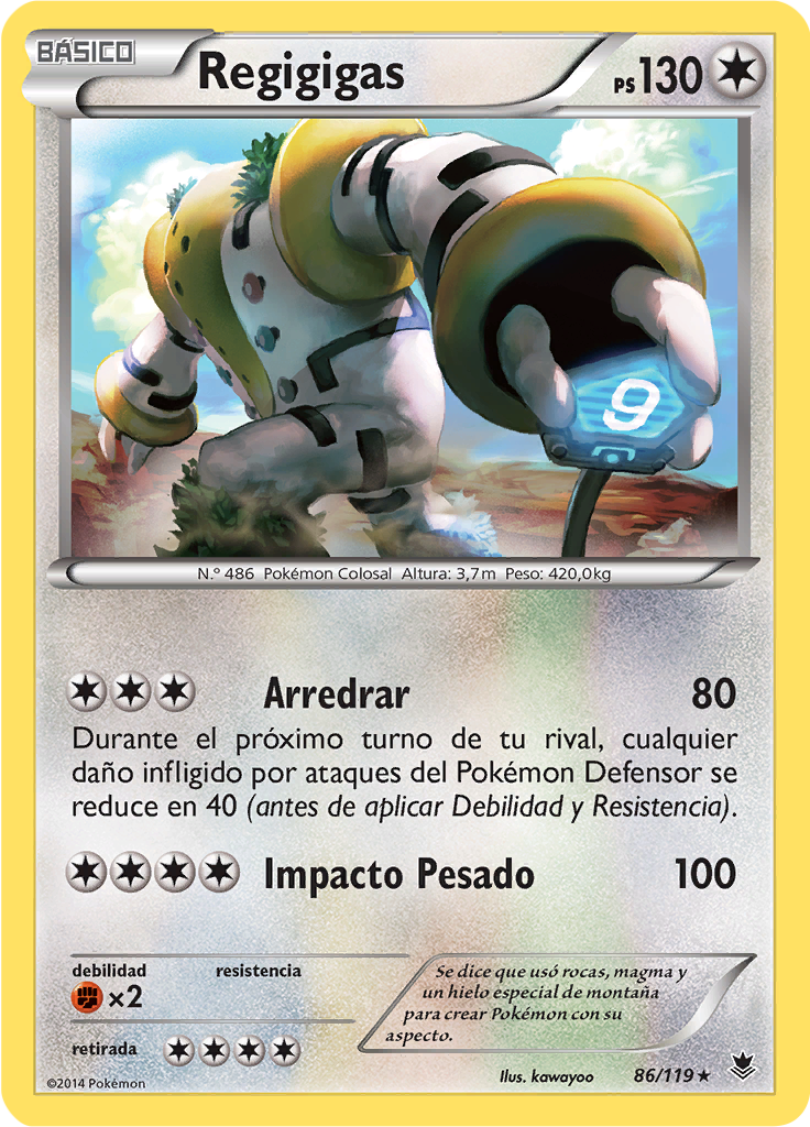 Regigigas (Reverse Holo)