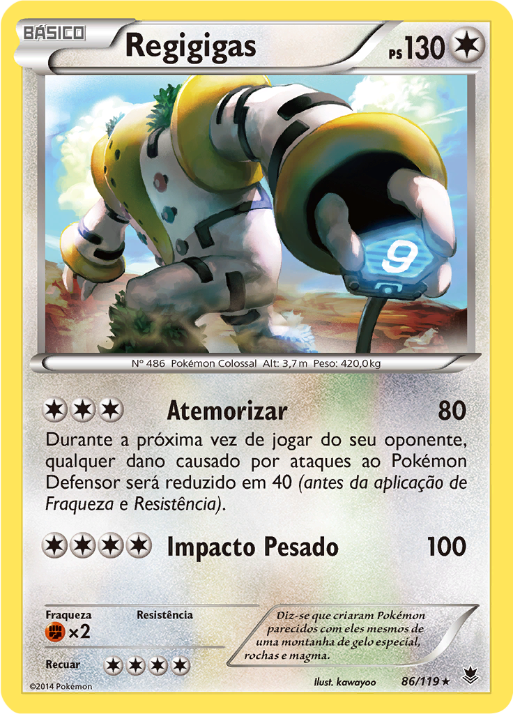 Regigigas (Reverse Holo)