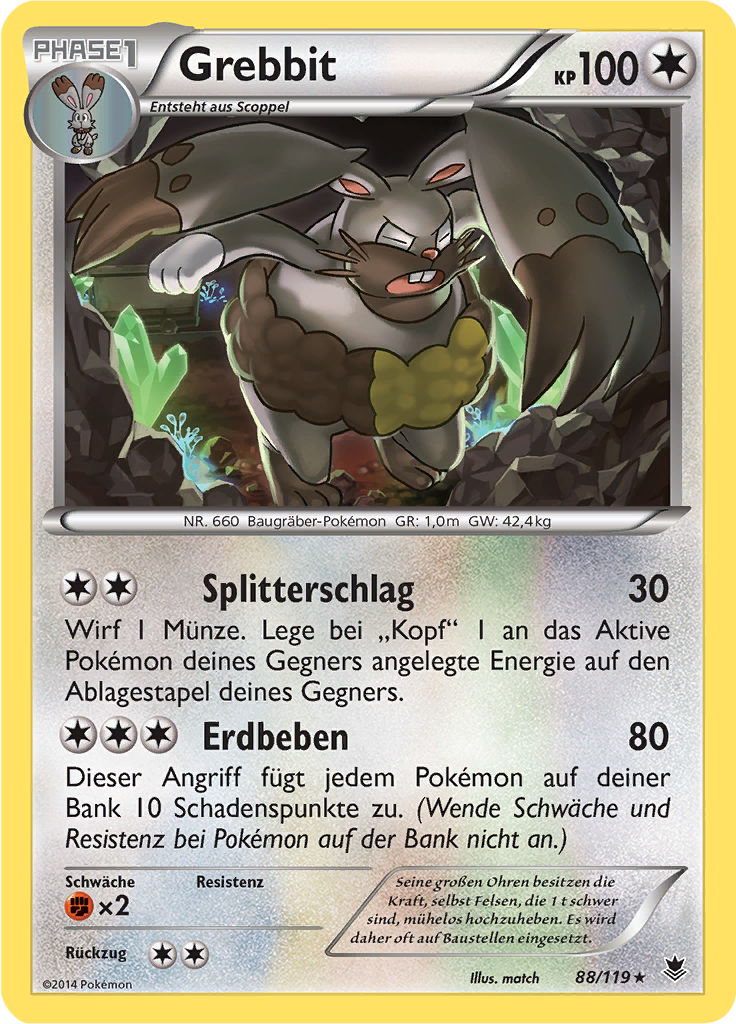 Grebbit (Reverse Holo)