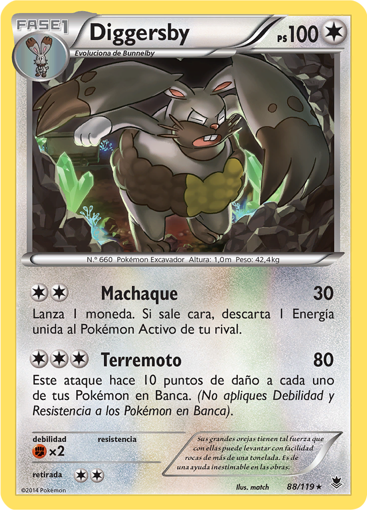 Diggersby (Reverse Holo)