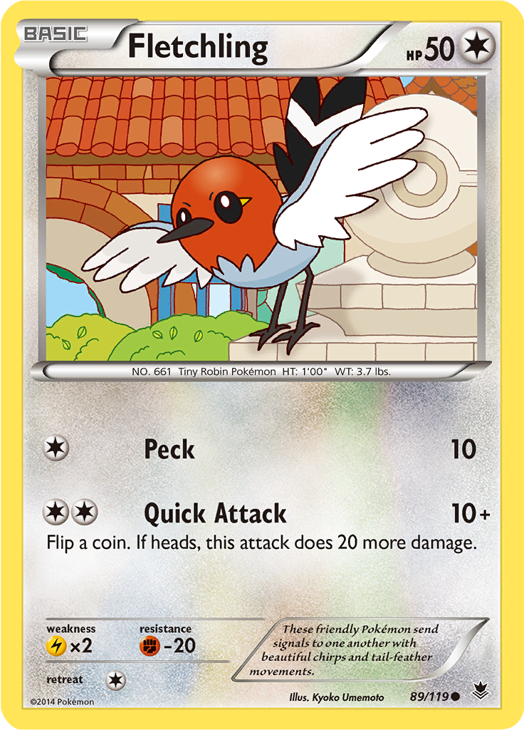Fletchling (Reverse Holo)