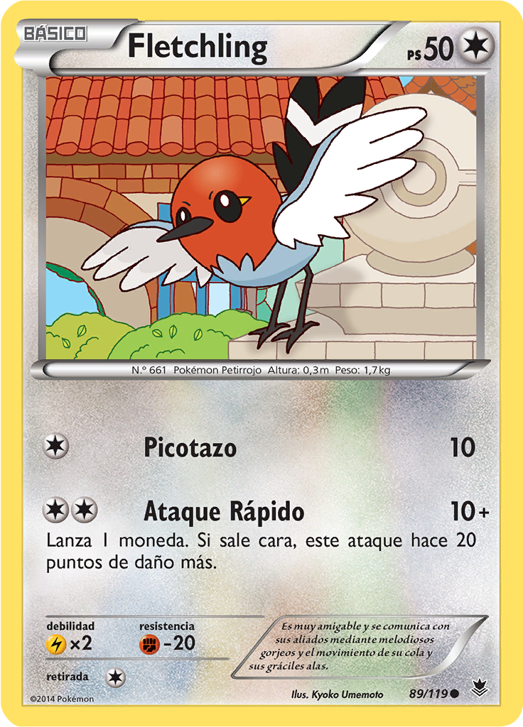 Fletchling (Reverse Holo)
