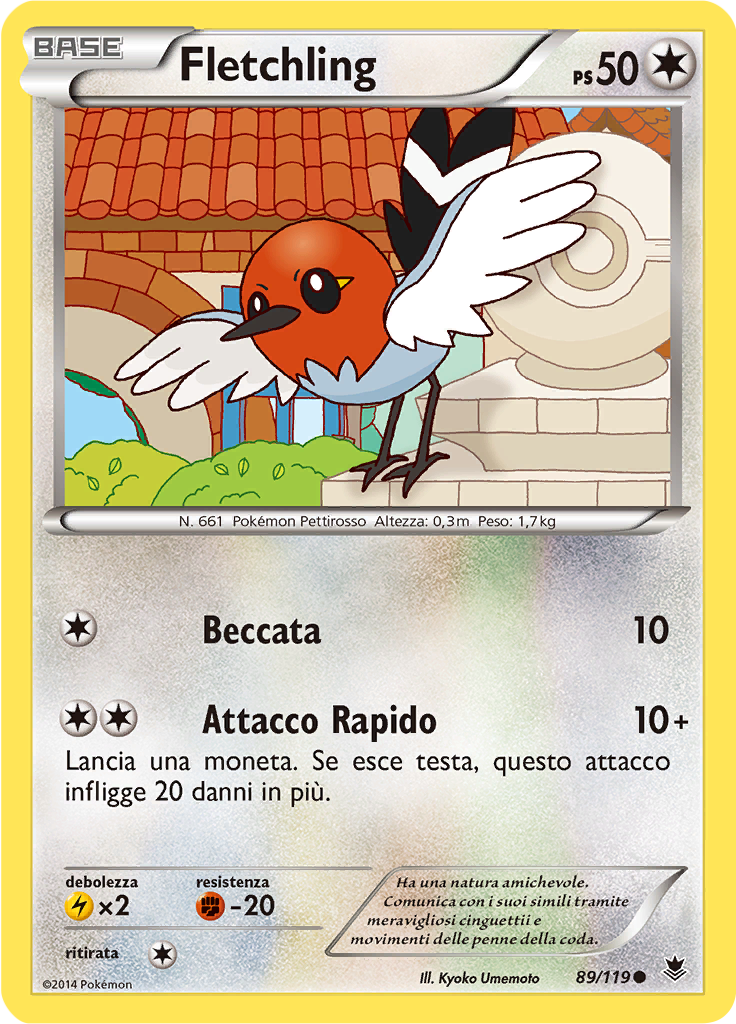 Fletchling (Reverse Holo)