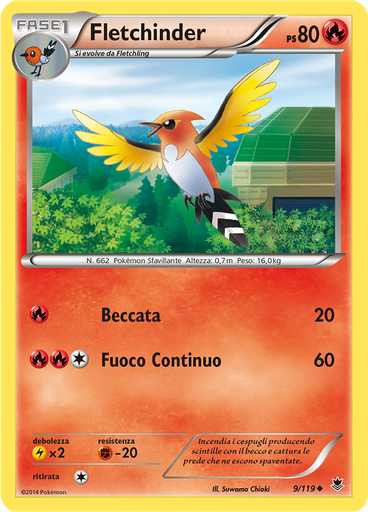 Fletchinder (Reverse Holo)