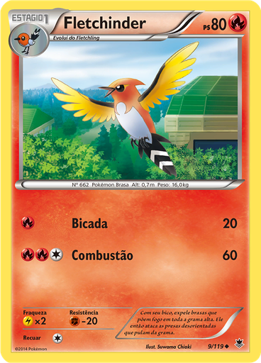 Fletchinder (Reverse Holo)