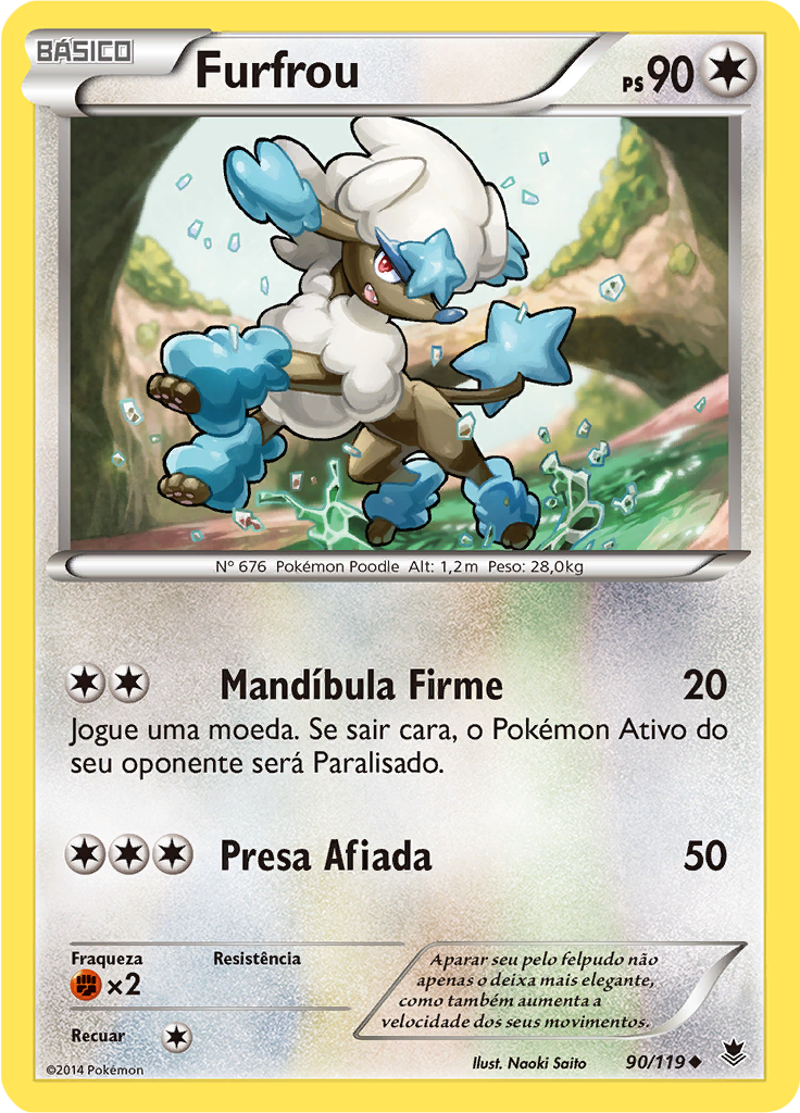Furfrou (Reverse Holo)