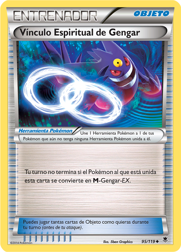 Vínculo Espiritual de Gengar (Reverse Holo)