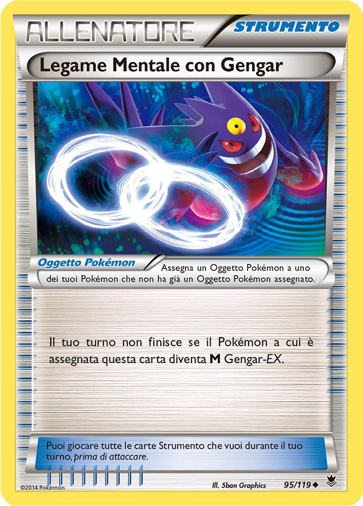 Legame Mentale con Gengar (Reverse Holo)
