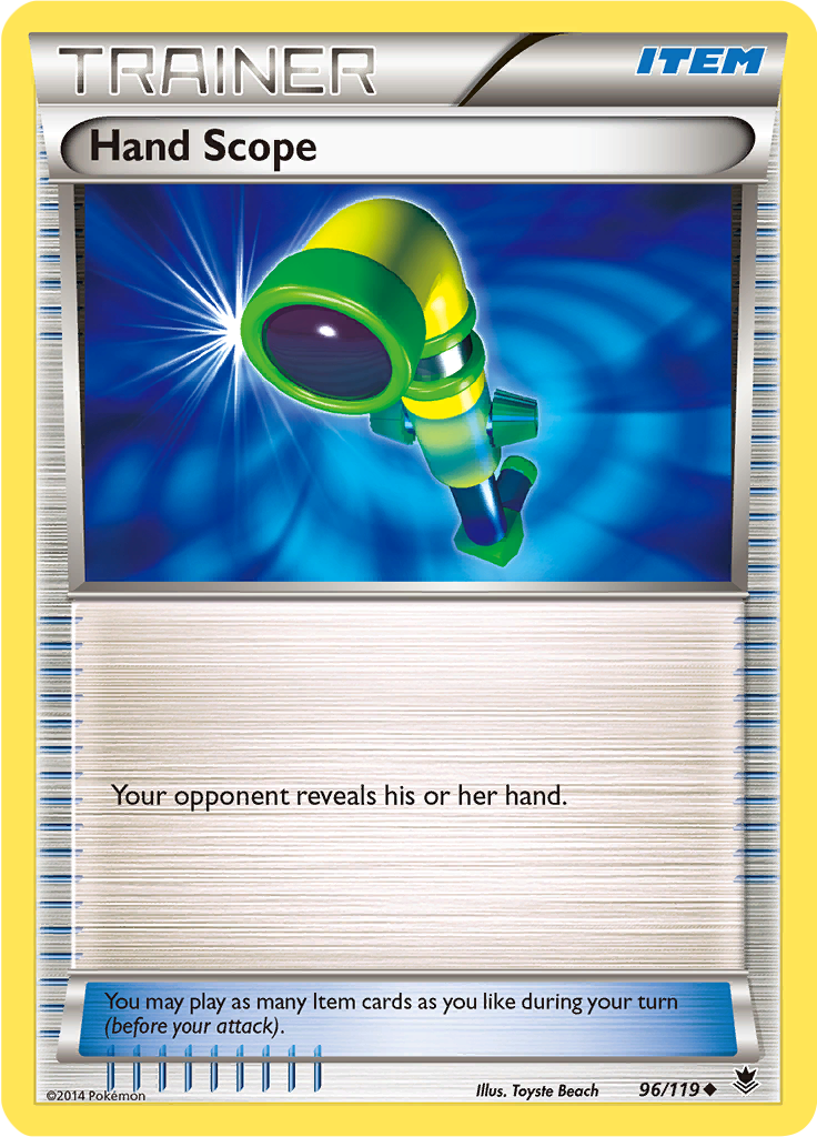 Hand Scope (Reverse Holo)