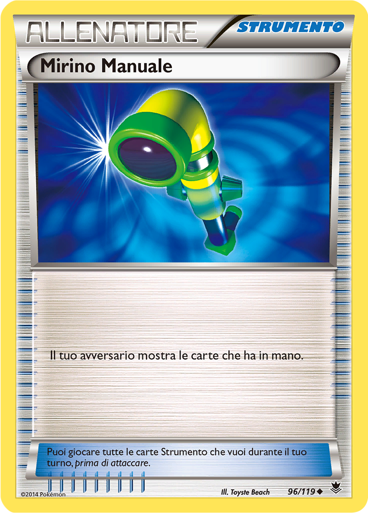 Mirino Manuale (Reverse Holo)